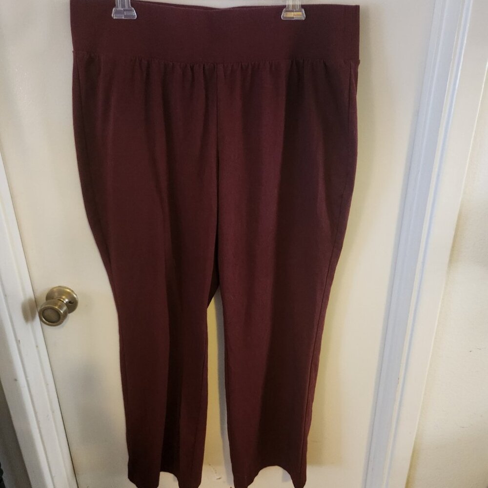 Women's Croft & Barrow Easy Knit Bootcut Pants - Size XL